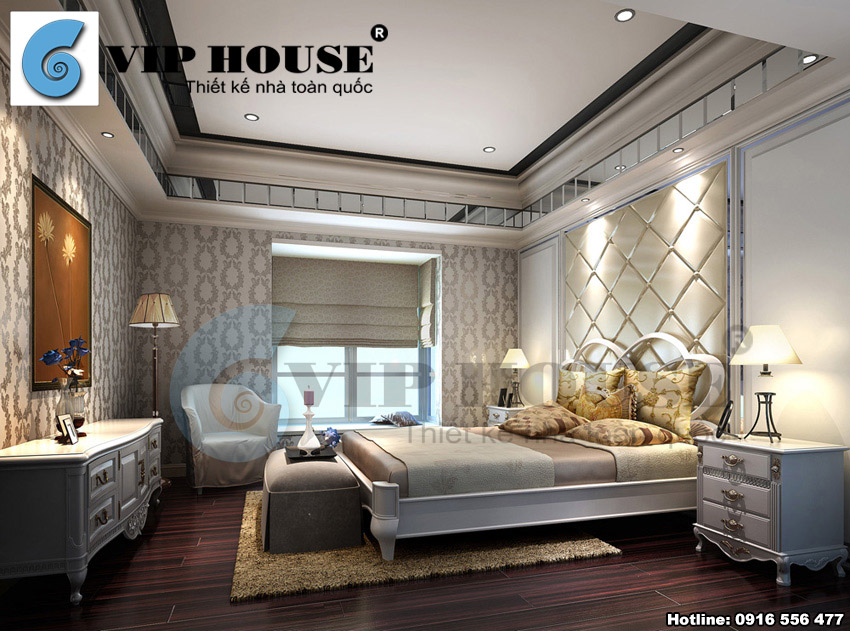 Thiết kế nội thất phòng ngủ khách sạn đa phong cách